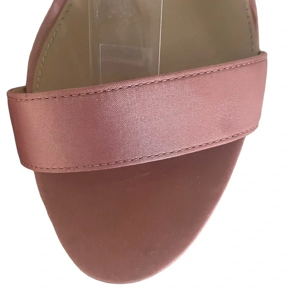 BHLDN Egret Heels In Pink Blush Size 8 - Picture 9 of 12